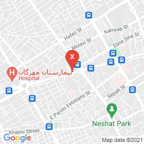 این نقشه، لوکیشن دکتر سیمین دخت حبیب زاده متخصص داخلی؛ بیماری های کلیه، فشار خون، دیالیز و پیوند کلیه در شهر کرمان است. در اینجا آماده پذیرایی، ویزیت، معاینه و ارایه خدمات به شما بیماران گرامی هستند.