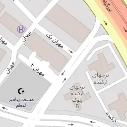 این نقشه، لوکیشن مرکز زیبایی پوست الماس (پاسداران) متخصص زیبایی پوست در شهر تهران است. در اینجا آماده پذیرایی، ویزیت، معاینه و ارایه خدمات به شما بیماران گرامی هستند.